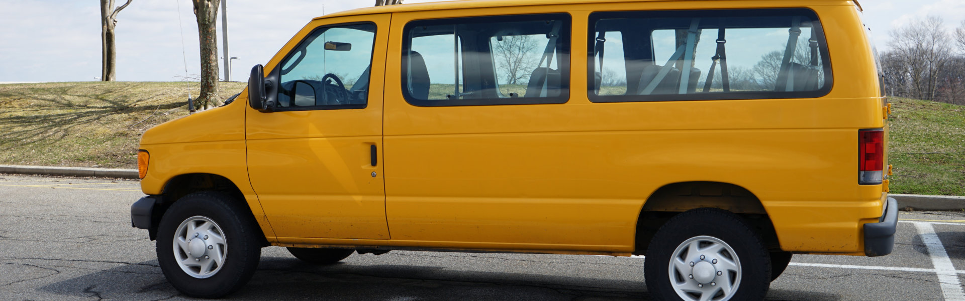 yellow van